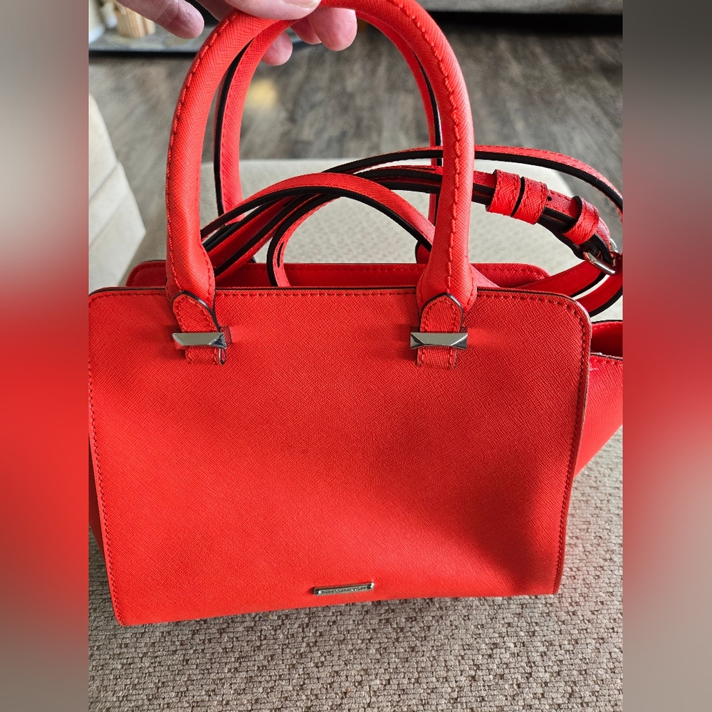 Rebecca Minkoff Elegant Red Handbag 11 X 9, NWOT